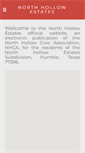 Mobile Screenshot of northhollowestates.com